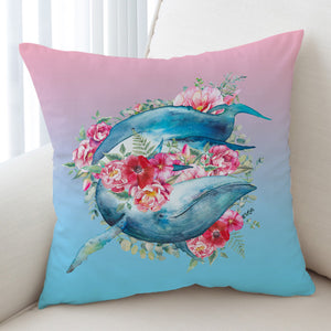 Rosy Whale SWKD1295 Cushion Cover