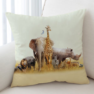 Savannah Animals SWKD1296 Cushion Cover