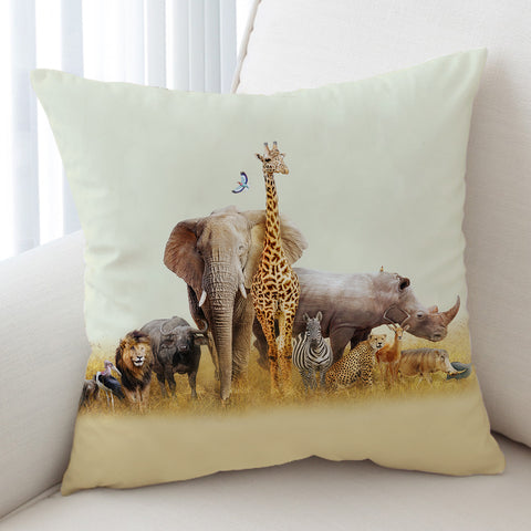 Image of Savannah Animals SWKD1296 Cushion Cover