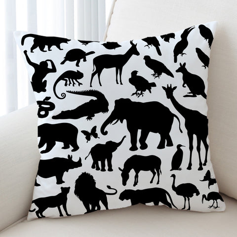 Image of Animal Shadows SWKD1371 Cushion Cover