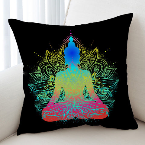 Image of Meditating Buddha SWKD1383 Cushion Cover