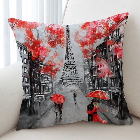 Image of Rainy Paris SWKD1389 Cushion Cover