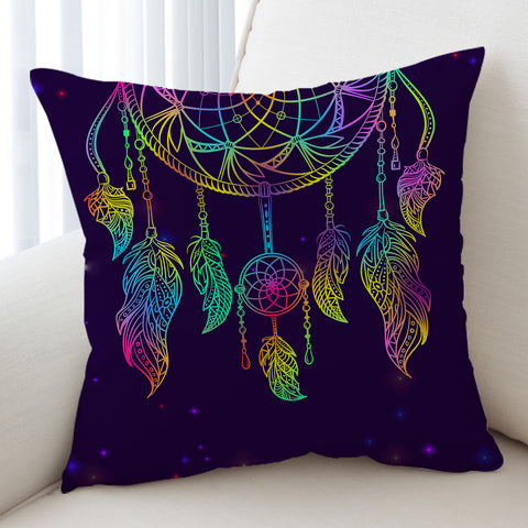 Image of Colorful Dream Catcher SWKD1494 Cushion Cover