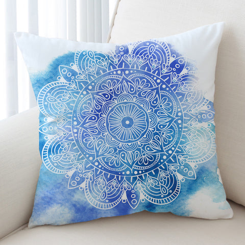 Image of Aqua Mandala SWKD1500 Cushion Cover