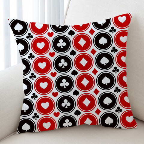 Image of Card Suits SWKD1509 Cushion Cover