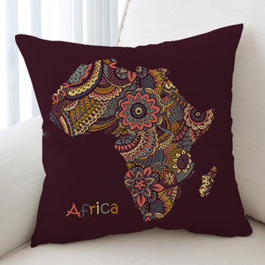 Africa Continent SWKD1510 Cushion Cover