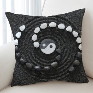 Yin Yang Pebbles SWKD1538 Cushion Cover