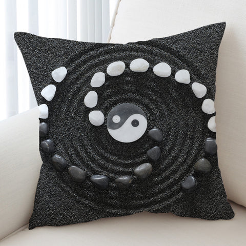 Image of Yin Yang Pebbles SWKD1538 Cushion Cover