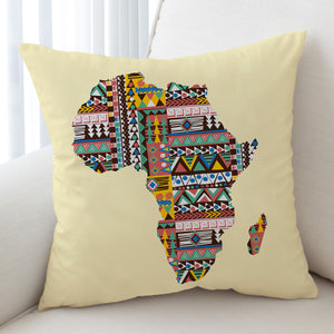 Stylized Continent SWKD1559 Cushion Cover