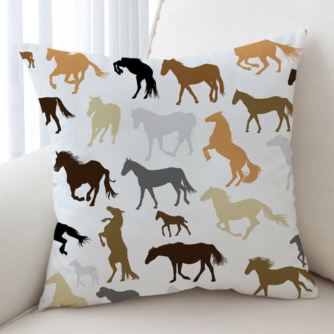 Image of Horse Shadows SWKD1560 Cushion Cover