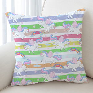 Rainbow Unicorn SWKD1566 Cushion Cover