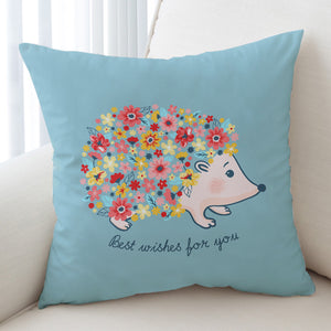 Hedgehog Card SWKD1620 Cushion Cover