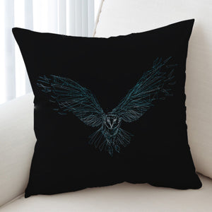 Crystallized Owl SWKD1622 Cushion Cover