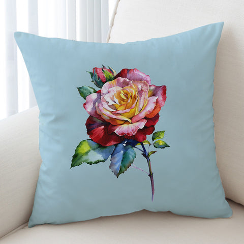 Image of Multicolored Rose SWKD1625 Cushion Cover