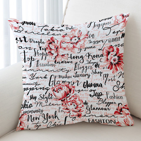 Image of Capitols Letter SWKD1637 Cushion Cover