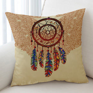 Feather Mandala SWKD1639 Cushion Cover