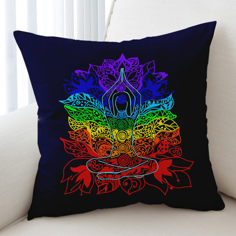 Image of Body Chakras SWKD1642 Cushion Cover