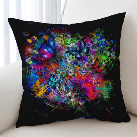 Image of Hypnotic Butterflies SWKD1646 Cushion Cover