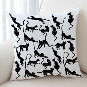 Cat Poses SWKD1651 Cushion Cover