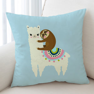 Llama Sloth SWKD1662 Cushion Cover