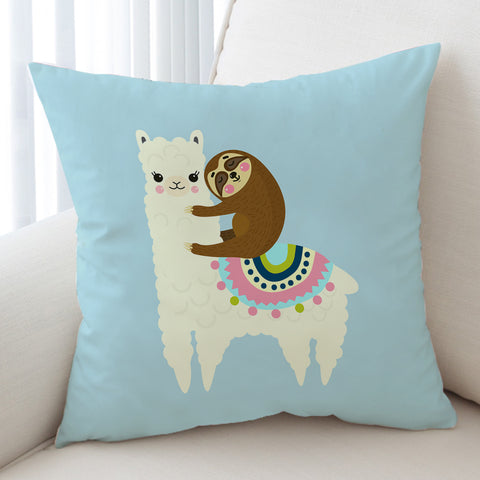 Image of Llama Sloth SWKD1662 Cushion Cover