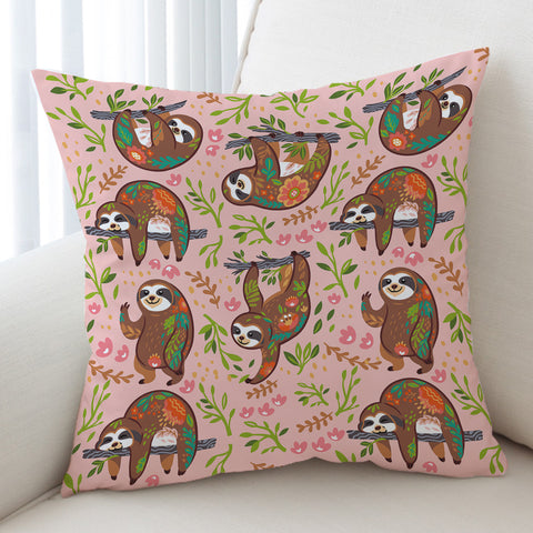 Image of A Sloth Day SWKD1667 Cushion Cover