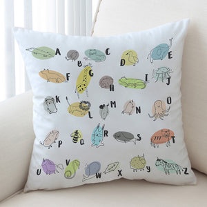 Animal Alphabet SWKD1708 Cushion Cover