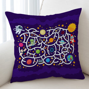 Space Maze Game SWKD1711 Cushion Cover