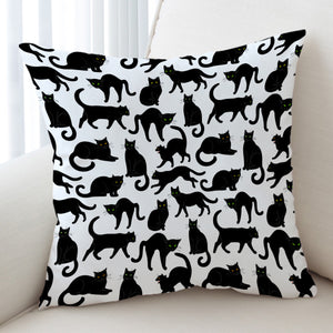 Cat Poses SWKD1828 Cushion Cover