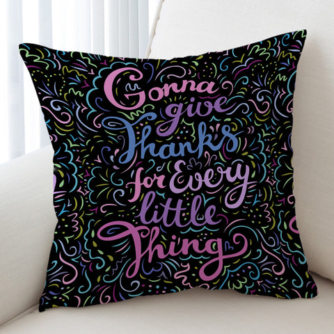 Image of Grateful Quote SWKD1836 Cushion Cover