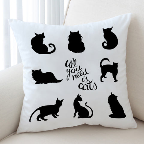 Image of Cat Lover SWKD1847 Cushion Cover