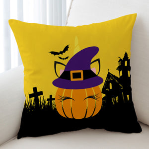 Halloween Pumpkin SWKD1853 Cushion Cover