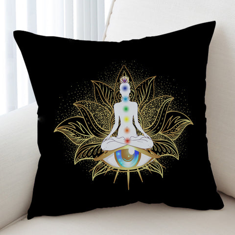 Image of Lotus Chakras SWKD1894 Cushion Cover