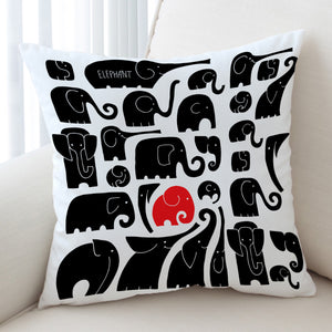 Elephant Patterns SWKD2020 Cushion Cover