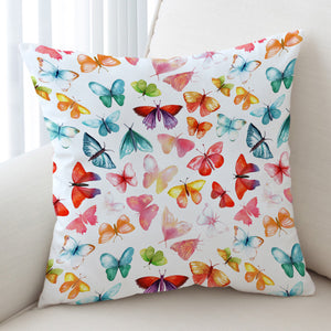 Colorful Butterfly SWKD2029 Cushion Cover