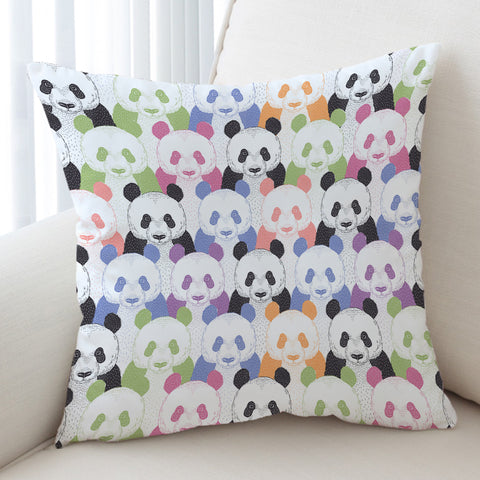 Image of Panda Patterns SWKD2043 Cushion Cover