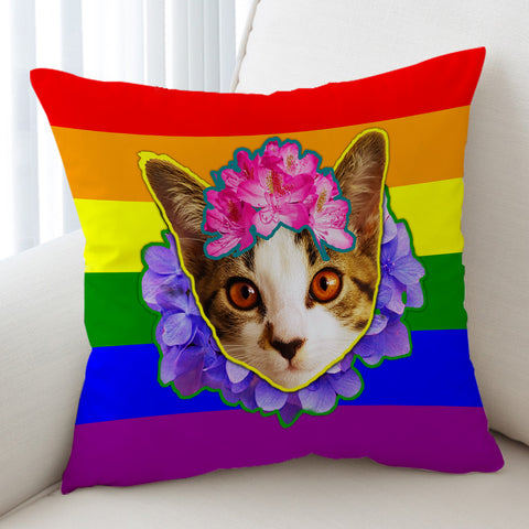 Image of Pride Cat SWKD2047 Cushion Cover