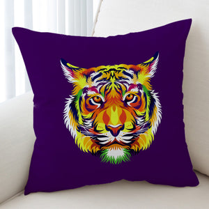 Tiger Purple SWKD2049 Cushion Cover