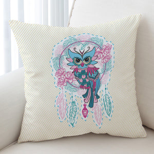 Gaudy Owl SWKD2065 Cushion Cover