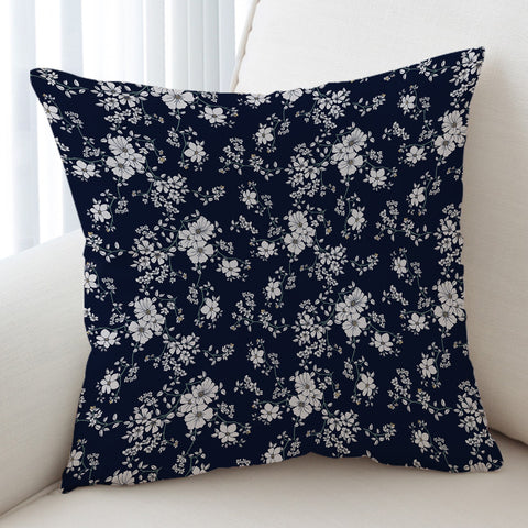 Image of White Flower SWKD2071 Cushion Cover
