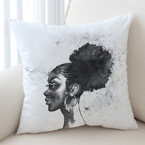 Afro-textured Hair SWKD2078 Cushion Cover