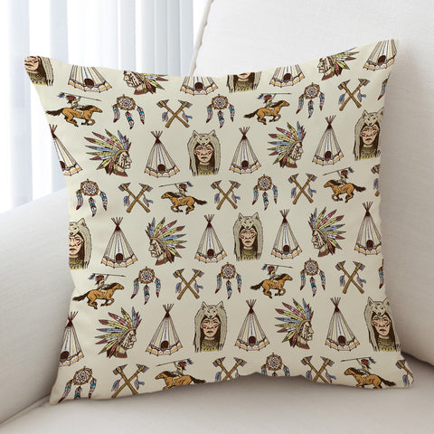 Image of Tribal Themed SWKD2165 Cushion Cover