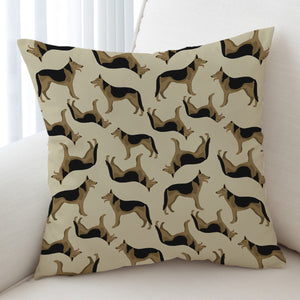 German Shepherds SWKD2498 Cushion Cover