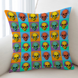 Hippy Skulls SWKD2503 Cushion Cover