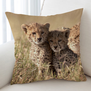 Leopard Cubs SWKD2507 Cushion Cover