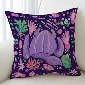 Leatherback Turtle SWKD2521 Cushion Cover