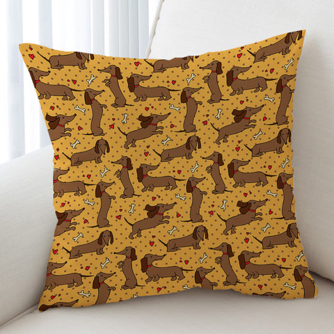 Image of Dachshunds SWKD2526 Cushion Cover