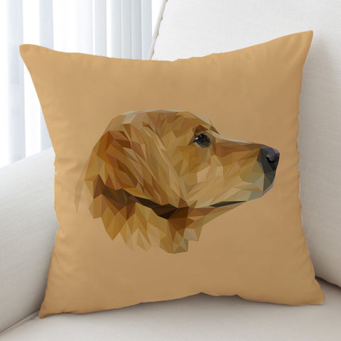 Image of Golden Retriever Head SWKD3303 Cushion Cover