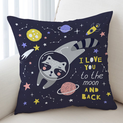 Image of To The Moon And Back SWKD3323 Cushion Cover