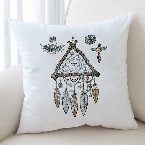 Image of Triangle Dreamcatcher SWKD3345 Cushion Cover